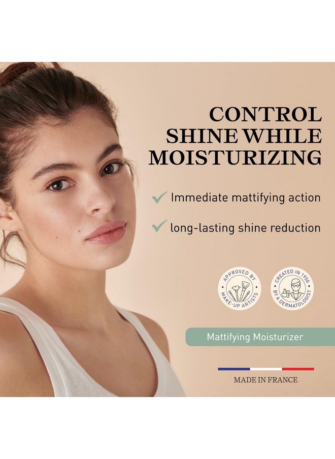 Mattifying Moisturizer - Oil Control Face Cream For Oily To Combination Skin - Hydrates & Moisturizes The Skin, Lightweight Formula, Safe For Sensitive Skin - 1.69 Fl Oz