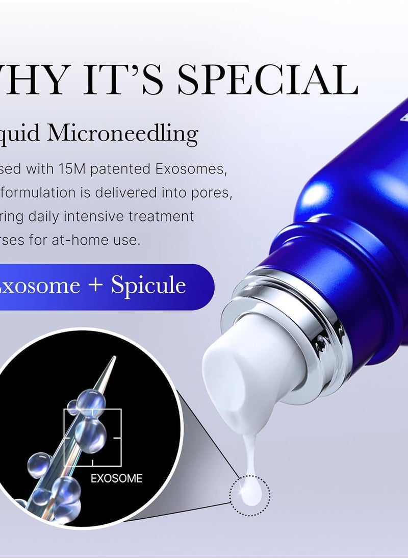 Medicube Zero Exosome Shot 7,500 PPM Spicule Facial Serum | Liquid Skin Booster Serum | Exosome, AHA+BHA+PHA | Pore Care, Dead Skin Cells, Skin Texture |...