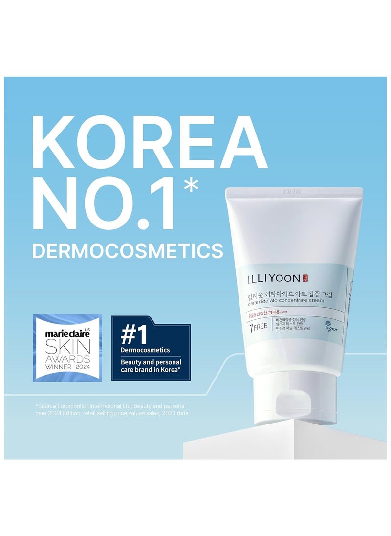 Illiyoon Amore Pacific Ceramide Ato Concentrate Moisturizer Cream 200ml