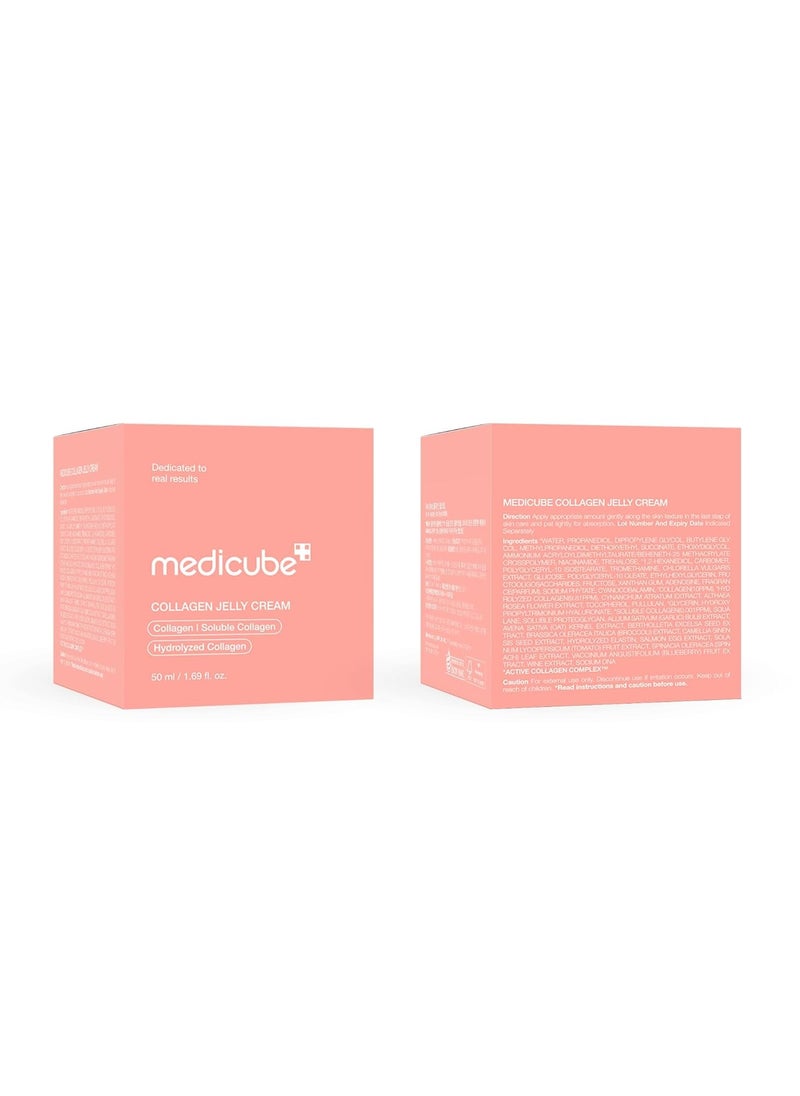 Medicube Collagen Jelly Cream- Niacinamide & Freeze-Dried Hydrolyzed Collagen 50ml