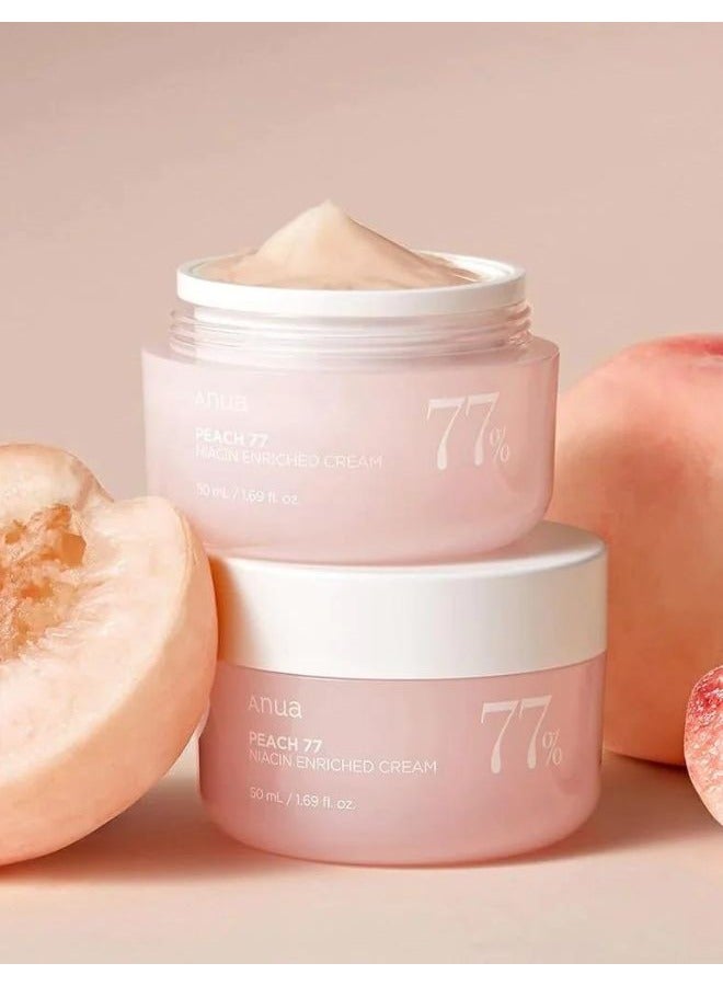 Peach Brightening Set - Peach 77 Niacin Essence Toner, Peach 70 Niacin Serum And Peach 77 Niacin Enriched Cream 330ml