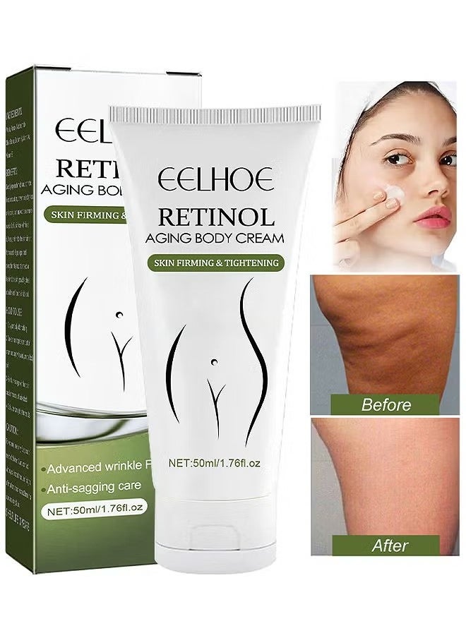 Retinol Aging Body Cream, Firming Peptides Cream For Face And Body, Moisturizes, Hydrating Collagen Anti-Aging Cream, Anti Aging Retinol-Facial Cream For Face