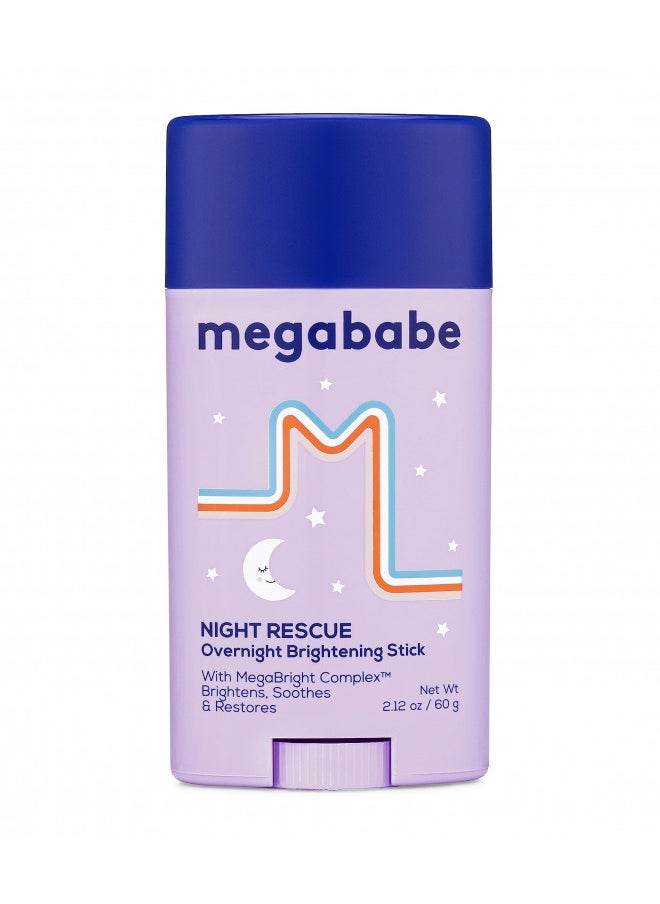 Megababe Night Rescue | Brightening & Soothing | 2.12 oz