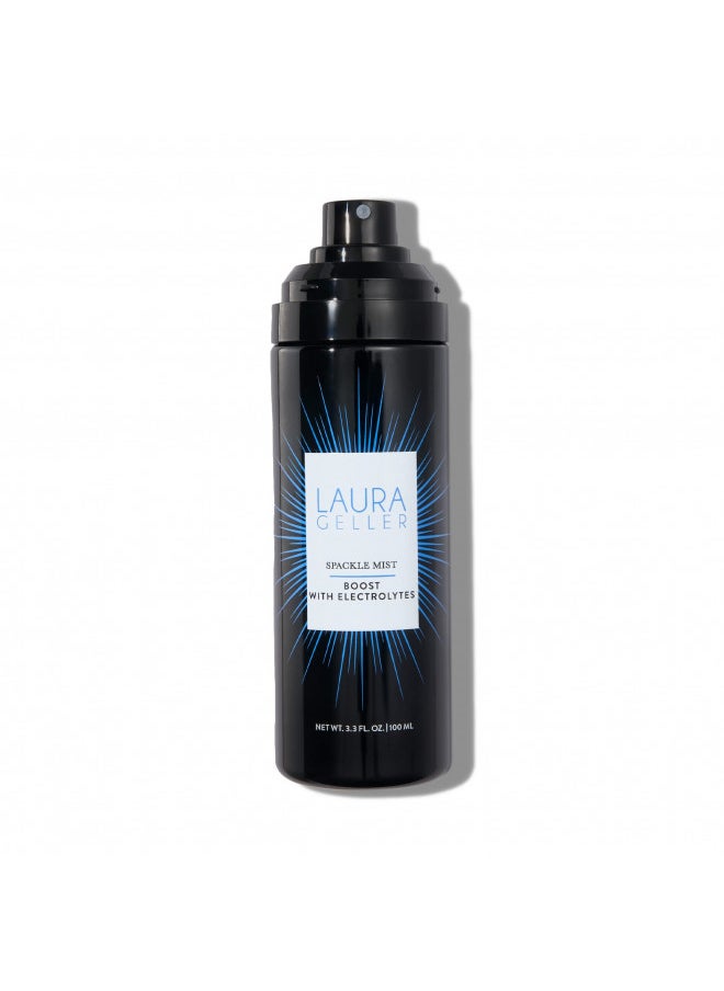 LAURA GELLER NEW YORK Spackle Mist Boost Setting Spray with Electrolytes - Long-Lasting Makeup Spray with Blue Light Protection - Dewy Skin Makeup Setting Spray