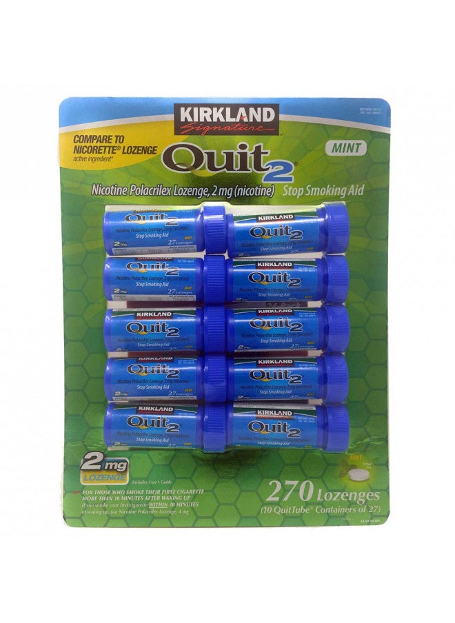 Quit2 2Mg Lozenge 270 Count