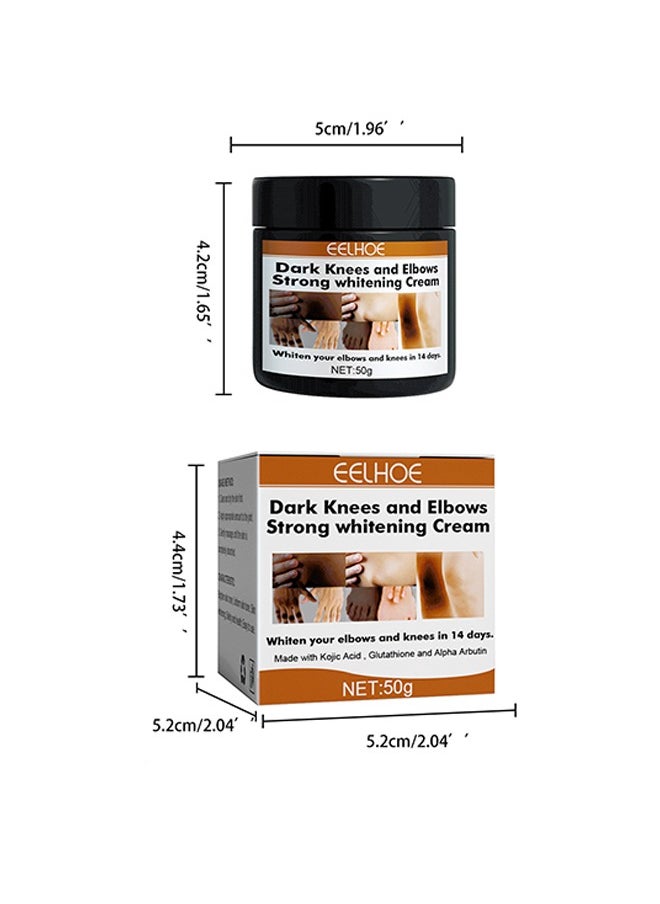 Dark Knees And Elbows Strong Whitening Cream, Whitening Body Lotion, Intimate Area Whitening Cream, Dark Spot Correcting Cream For All Skin Types