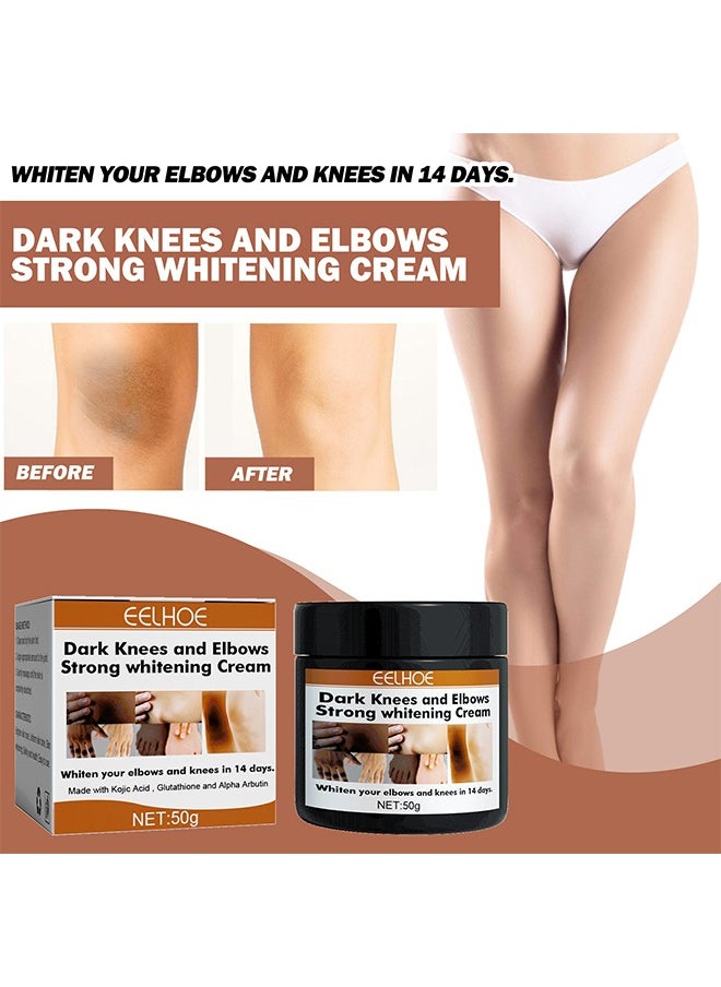 Dark Knees And Elbows Strong Whitening Cream, Whitening Body Lotion, Intimate Area Whitening Cream, Dark Spot Correcting Cream For All Skin Types