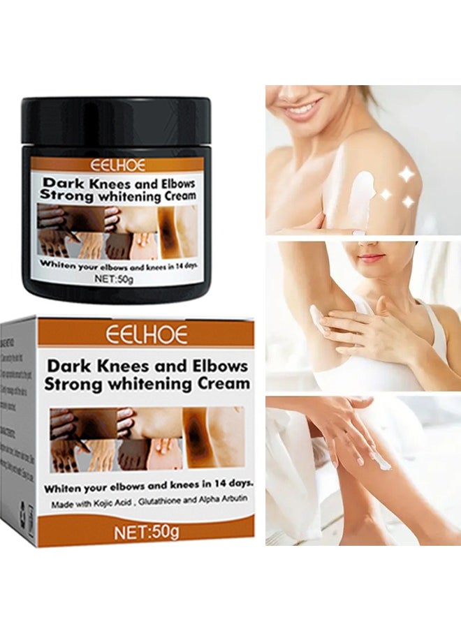 Dark Knees And Elbows Strong Whitening Cream, Whitening Body Lotion, Intimate Area Whitening Cream, Dark Spot Correcting Cream For All Skin Types