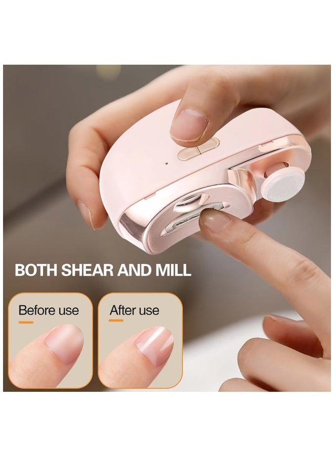 Electric Nail Clipper Rechargeable Suitable for Baby and Adult Nail Care