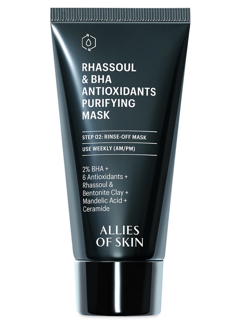 Rhassoul & BHA Antioxidants Purifying Mask 50ml