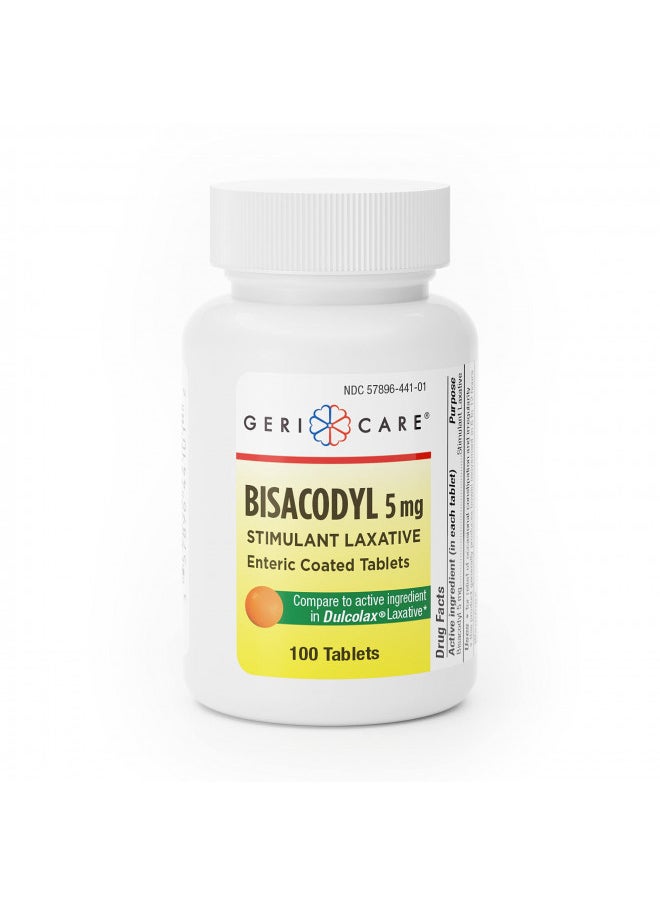 Bisacodyl 5Mg Stimulant Laxities Enteric Coated Tablets