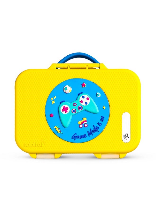 Munchbee Tritan Lunch Box Sparky - 2 Years Brand Warranty | Lunch Box For Kids | Tiffin Box For Kids | Lunch Box For School