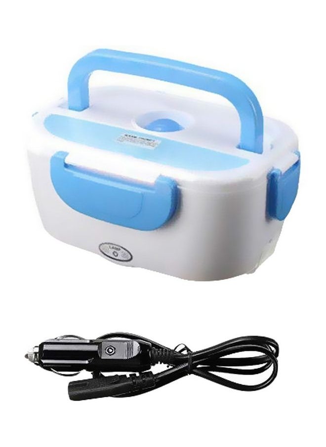 Electric Heating Lunch Box Blue/White