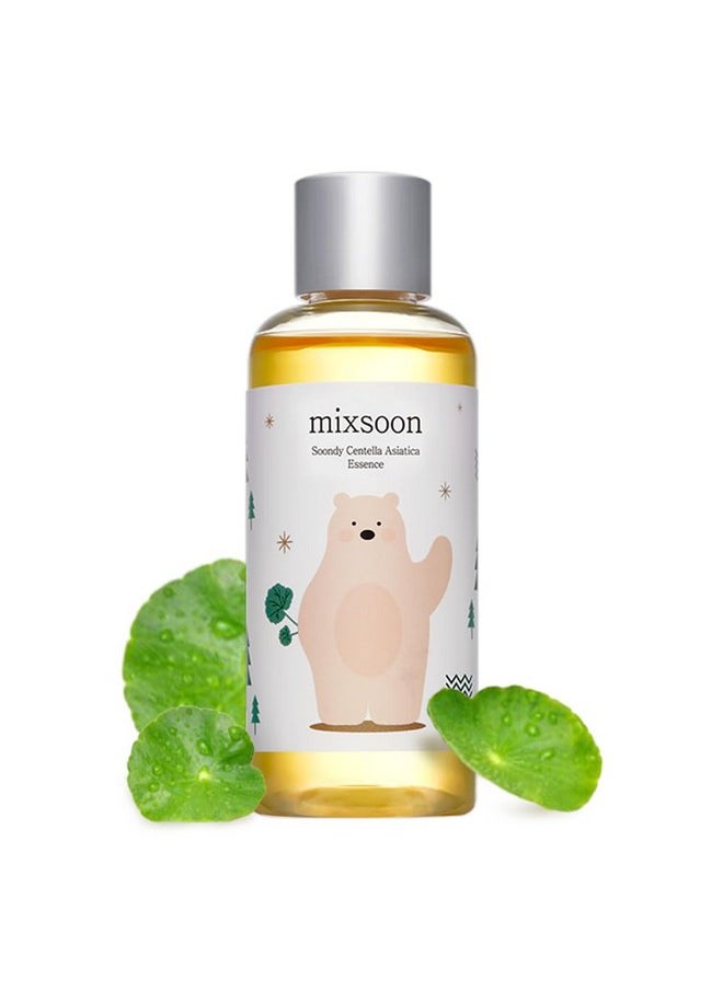 Soondy Centella Asiatica Essence,Cica Extract, Soothe Sensitive And Irritated Skin,Korean Skin Care, 3.38 Fl Oz/ 100Ml