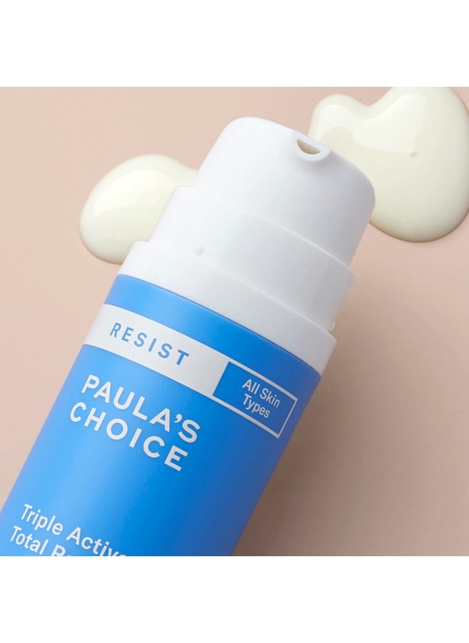 Paula’S Choice Resist Triple Active Total Repair Serum, 3-In-1 Serum For Wrinkles, Dark Spots & Loss Of Firmness With Niacinamide & Retinoid, Fragrance-Free & Paraben-Free, 1 Fl Oz