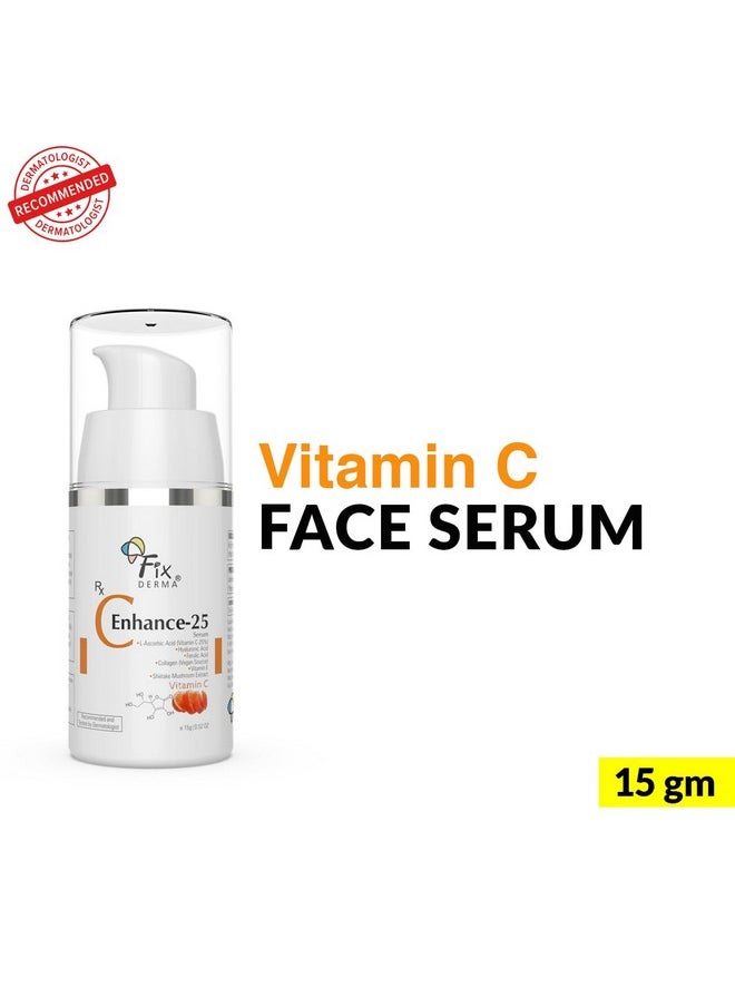 25% Vitamin C Serum For Face, C