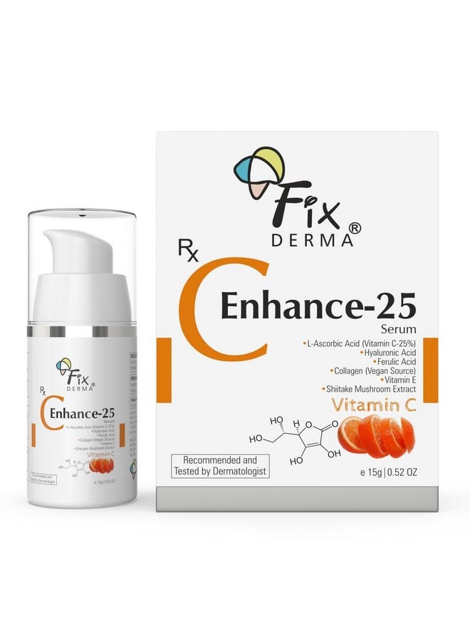 25% Vitamin C Serum For Face, C