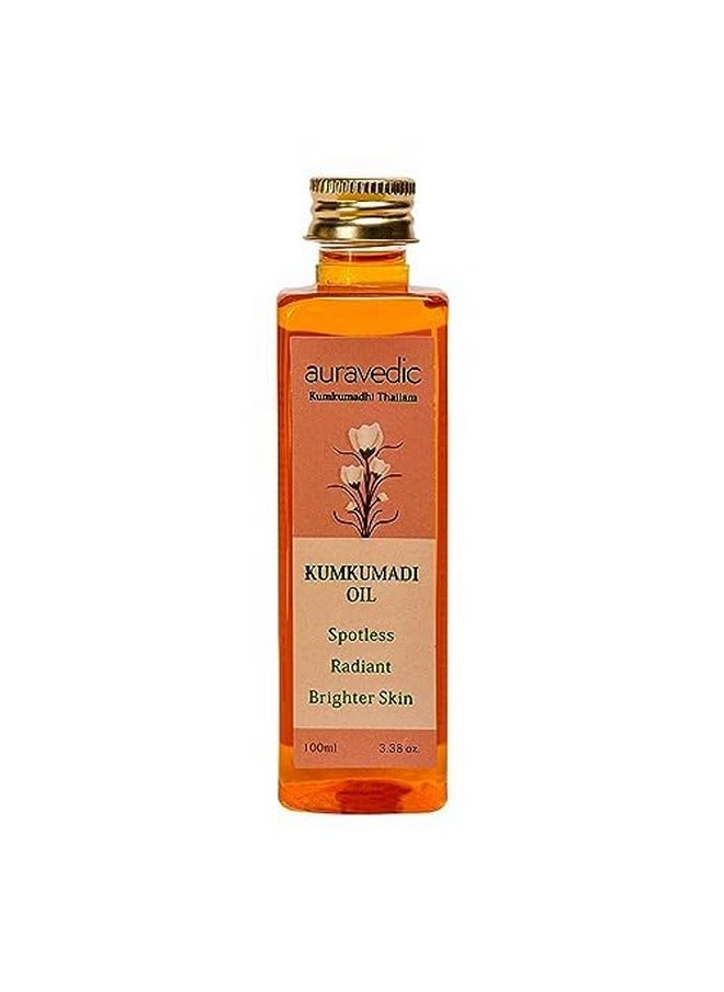 Kumkumadi Oil, 100 Ml. Kumkumadi Face Oil For Glowing Skin. Kumkumadi Tailam From Kerala.