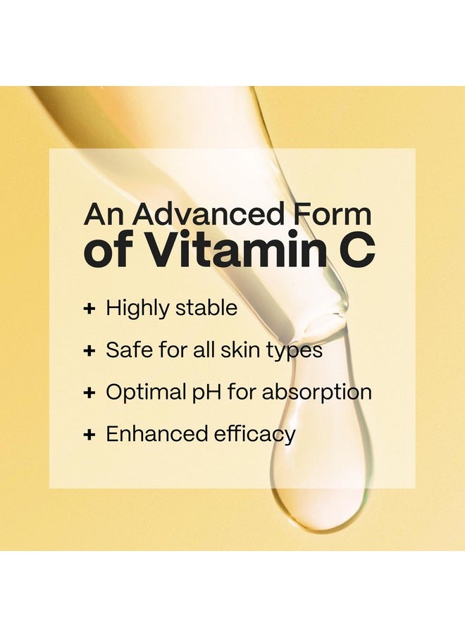 Vitamin C Serum 2-Pack - Brightening Serum With Hyaluronic Acid, Ferulic Acid, Vitamin E, 1.02 Oz Ea + Varying Pillow Packs