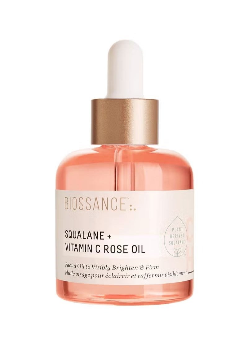 Squalane + Vitamin C Rose Oil 30ml