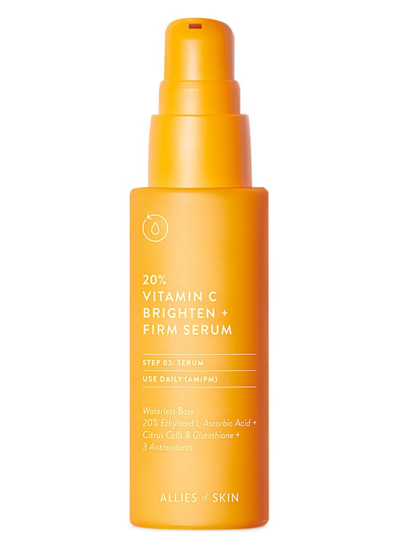 20% Vitamin C Brighten + Firm Serum 30ml