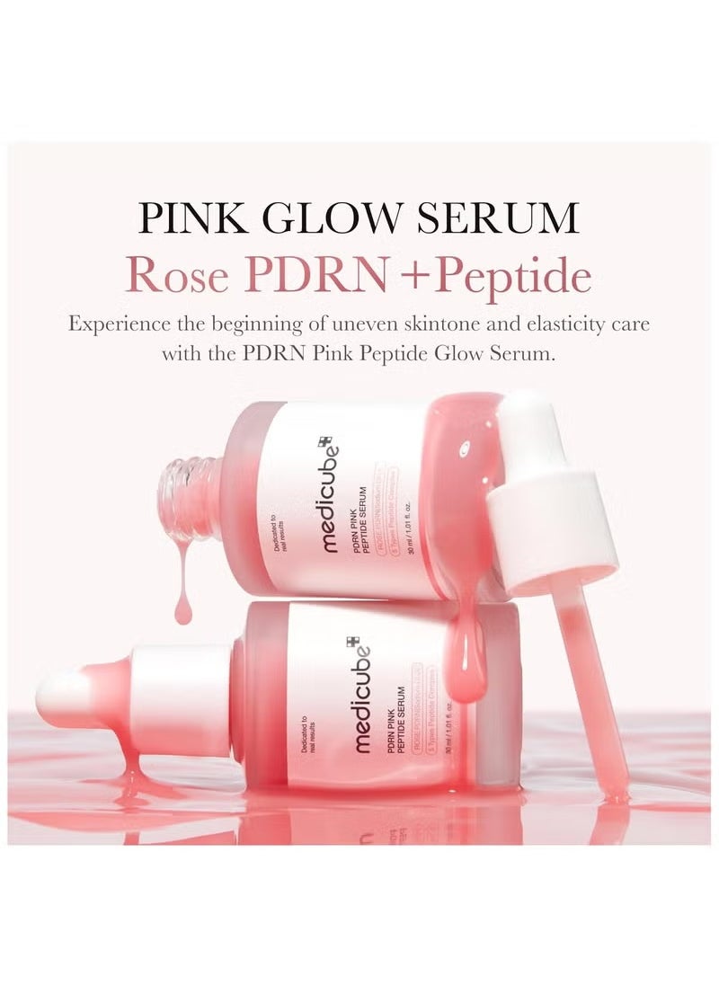 Medicube Rose PDRN Pink Peptide Serum, 30ml