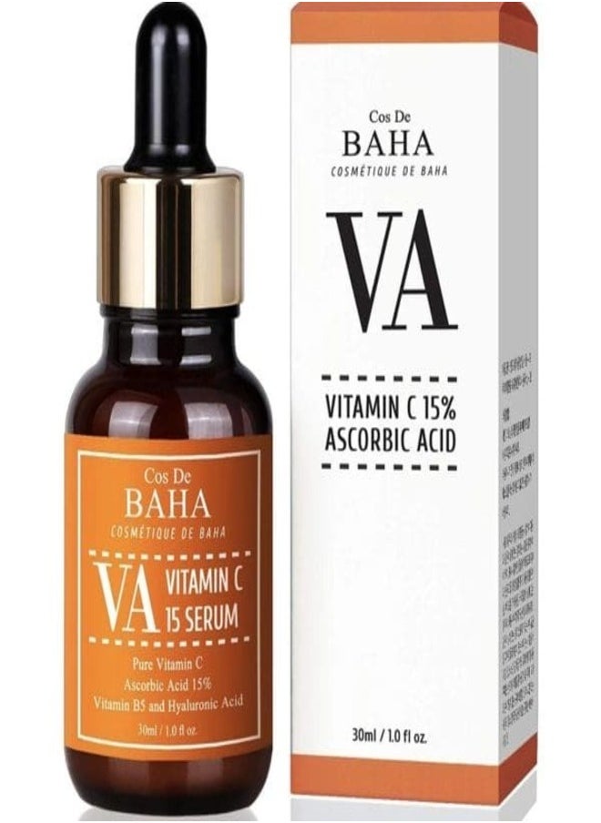 Cos De BAHA Vitamin C 15% Ascorbic Acid Serum, 30ml