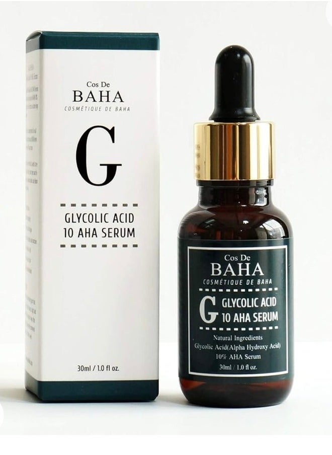 Cos de Baha Glycolic Acid 10 AHA Serum - 30ml