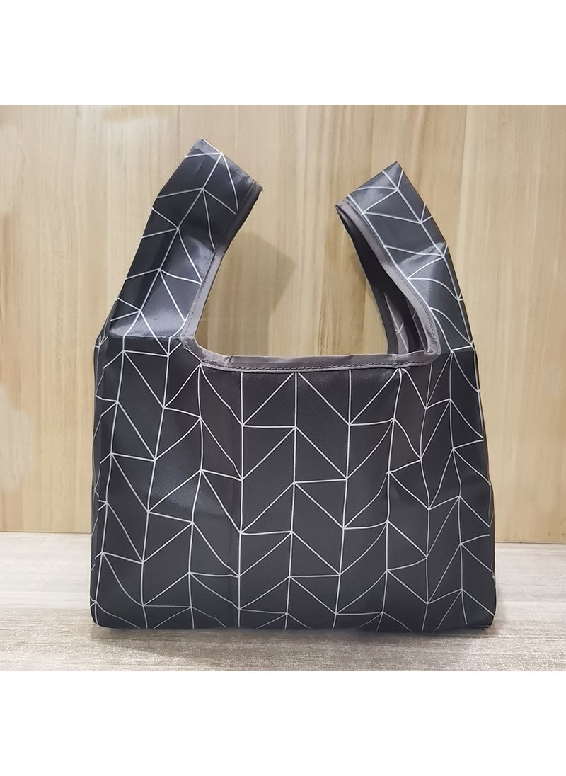 Foldable Lunch Bag for Office Workers Art Line