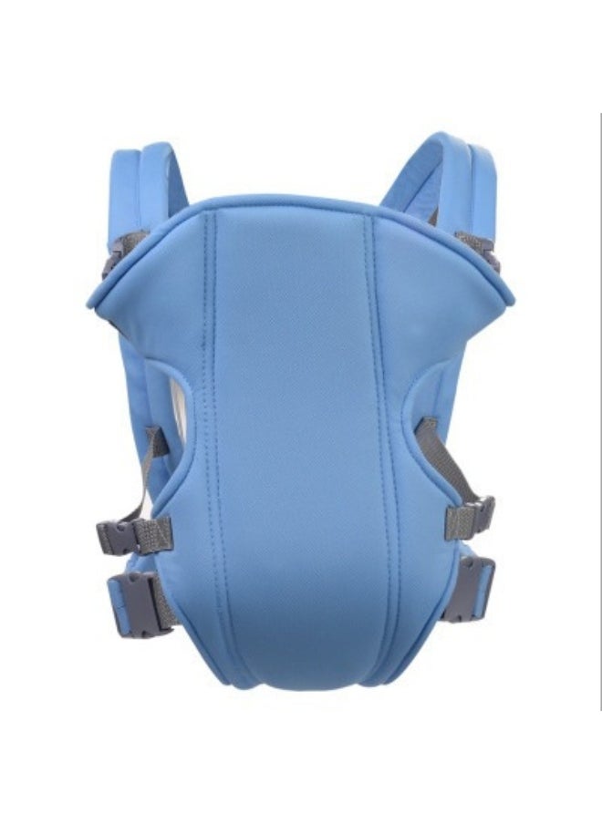 Kids Adjustable Carrier With Comfortable Support And Buckle Strap - Blue