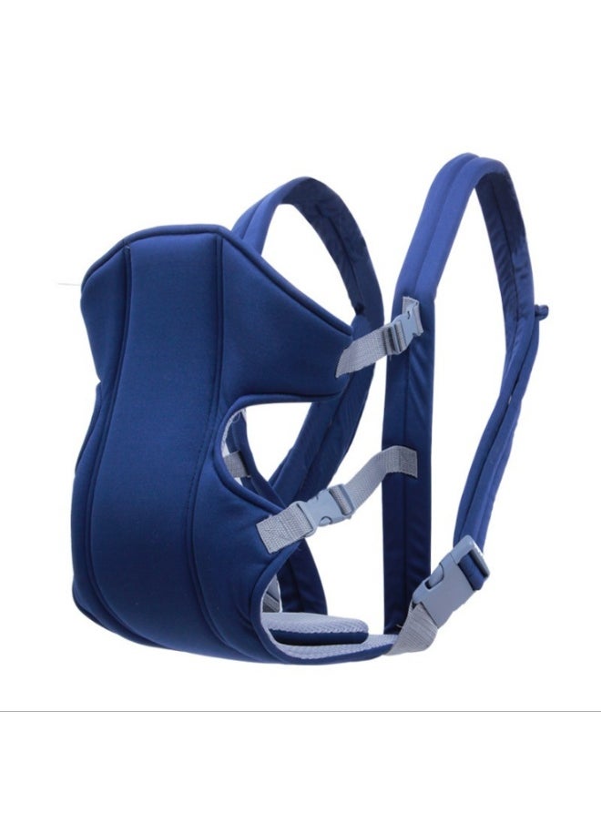 Kids Adjustable Carrier With Comfortable Support And Buckle Strap - Blue