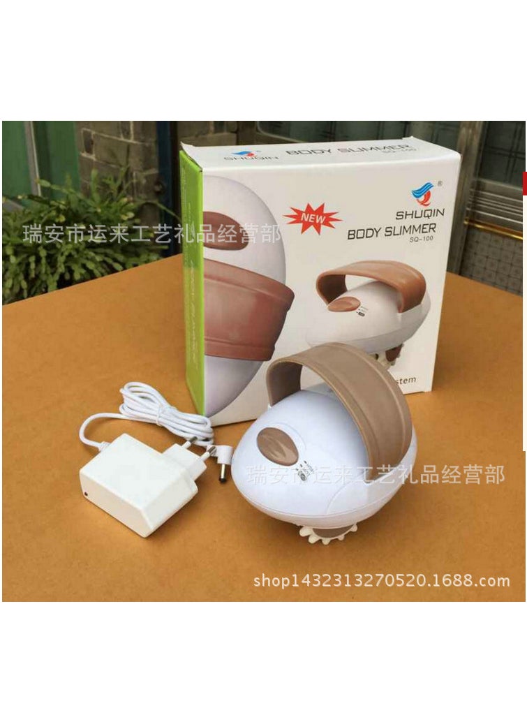 Portable Mini Neck Massager with Massage Claws Beige