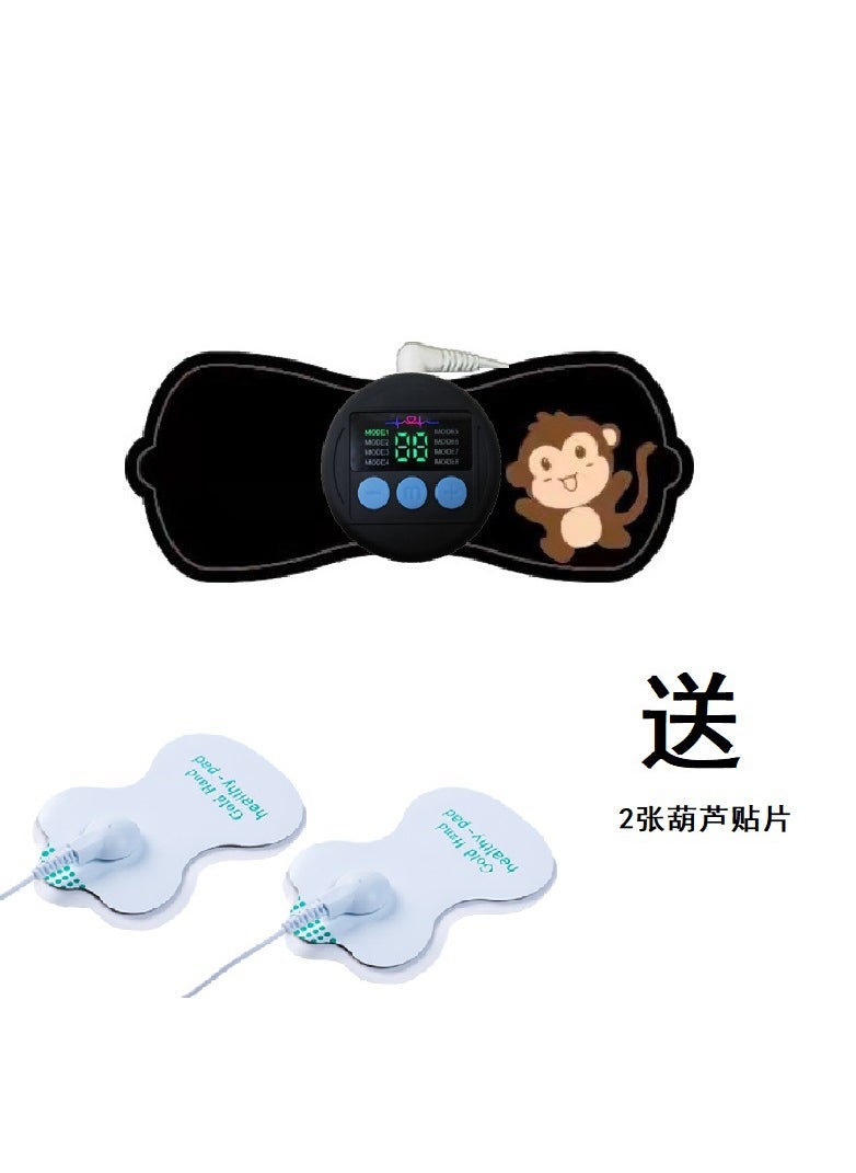 Cartoon Monkey Neck Massager Mini EMS Pulse Therapy Show