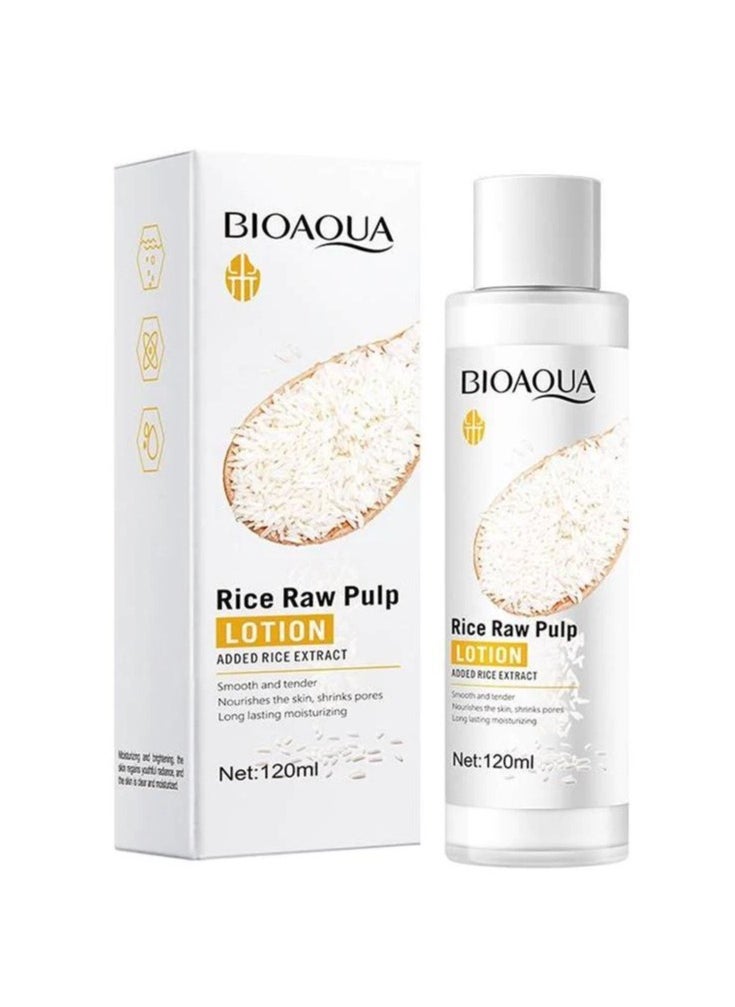 Rice Raw Pulp Whitening Facial Lotion