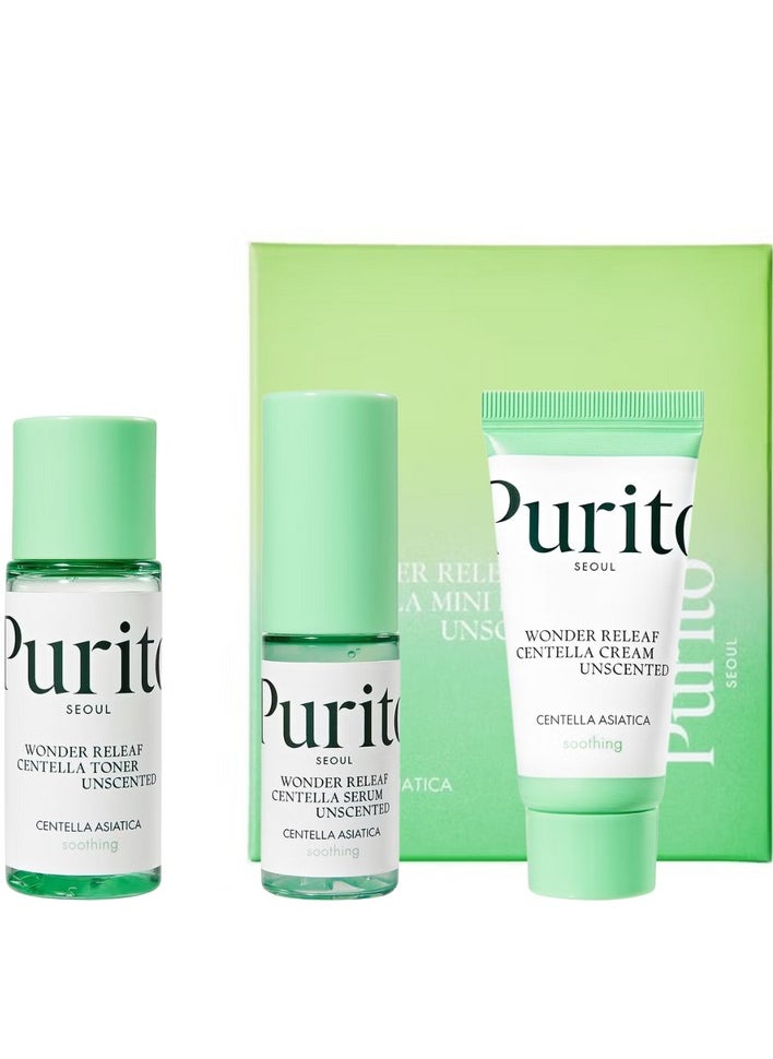 Purito - Wonder Releaf Centella Mini Kit Unscented