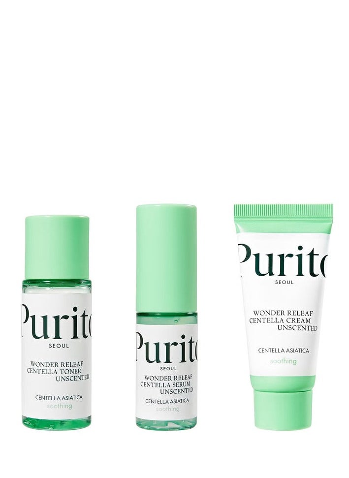 Purito - Wonder Releaf Centella Mini Kit Unscented