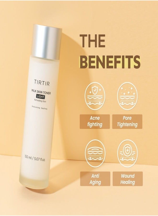 TIRTIR Milk Skin Toner - Hydrating & Soothing Facial Toner 150ml