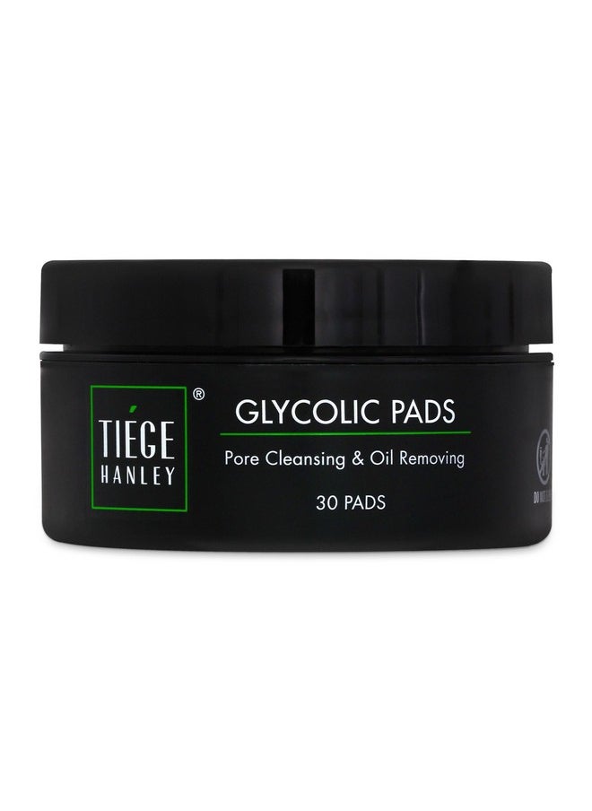 Glycolic Acid Pads For Men, 1-Pack - Exfoliating Face Cleansing Pads For Forehead, Nose & Cheeks - Men'S Daily Skin Care Facial Wipes.18.5% Acid Complex (Glycolic, Salicylic & Lactic).