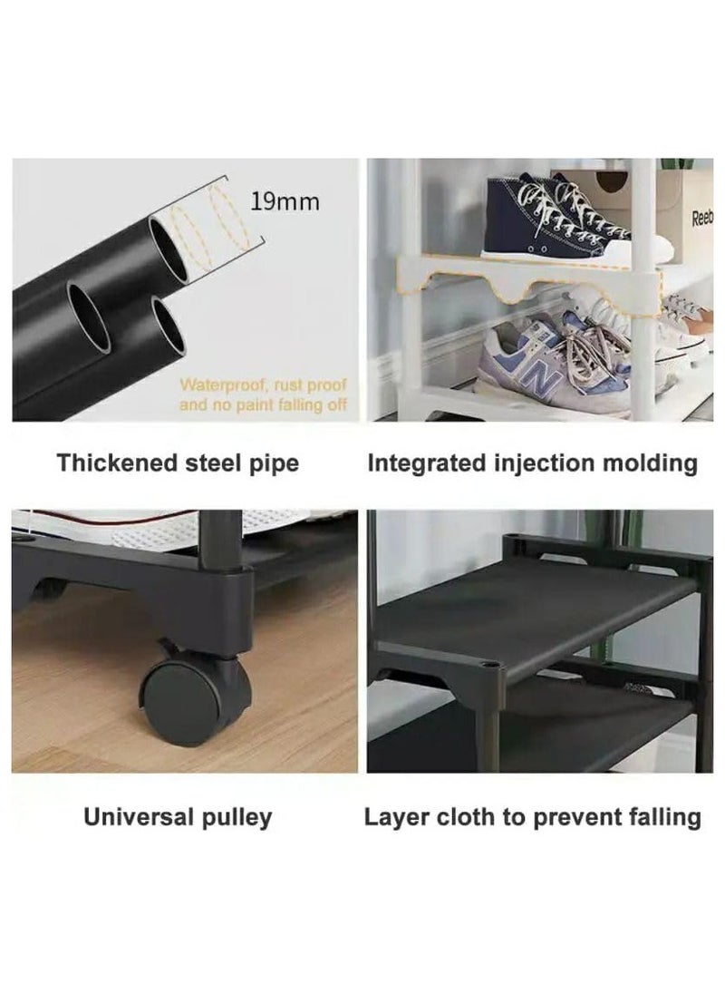 Stand Clothes & Shoe Organizer & Clothes Organizer