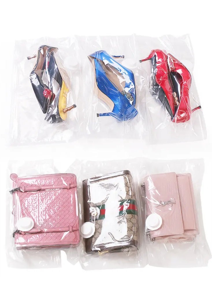 Vacuum Bags with pump for Clothes, plastic Vacuum Storage Bag For Clothes, Vacuum Sealin, Wardrobe Space Saver, Transparent Vacuum Bags with pump