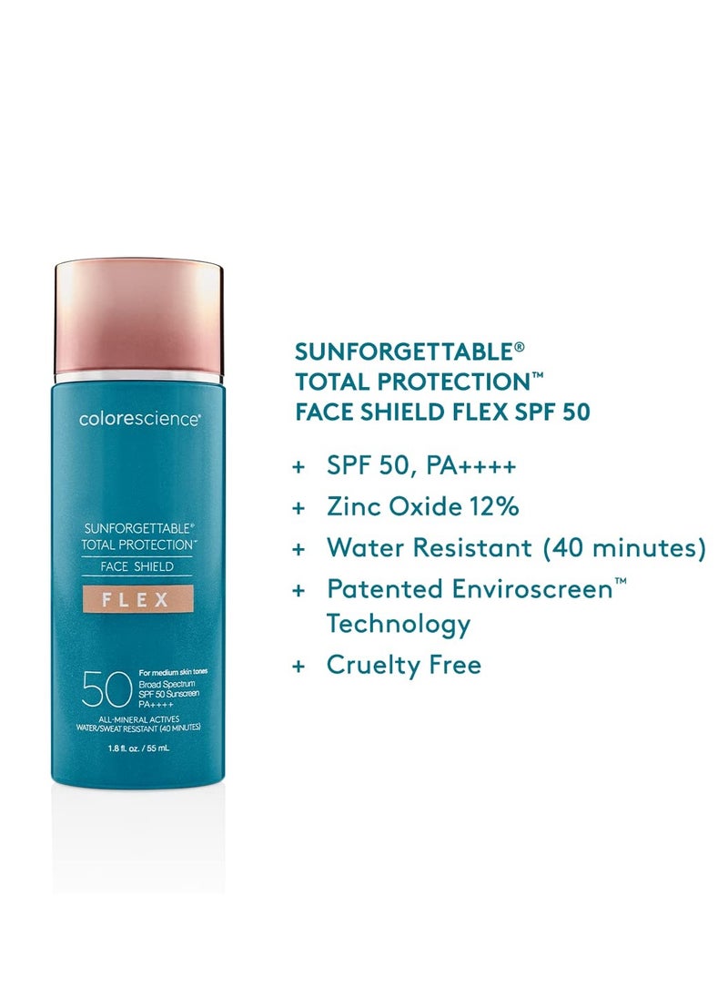 Colorescience Total Protection Face Shield Flex SPF 50, 1.8 fl. oz.