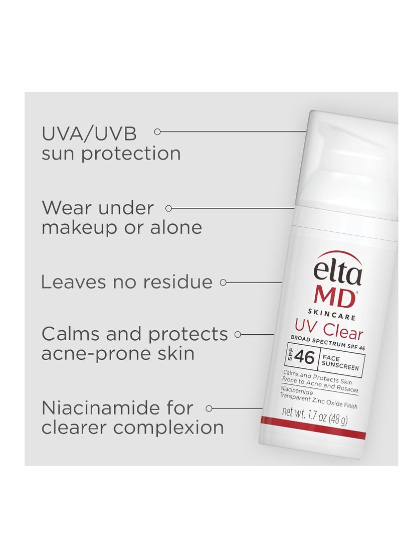 EltaMD UV Daily SPF 40 Face Sunscreen Moisturizer