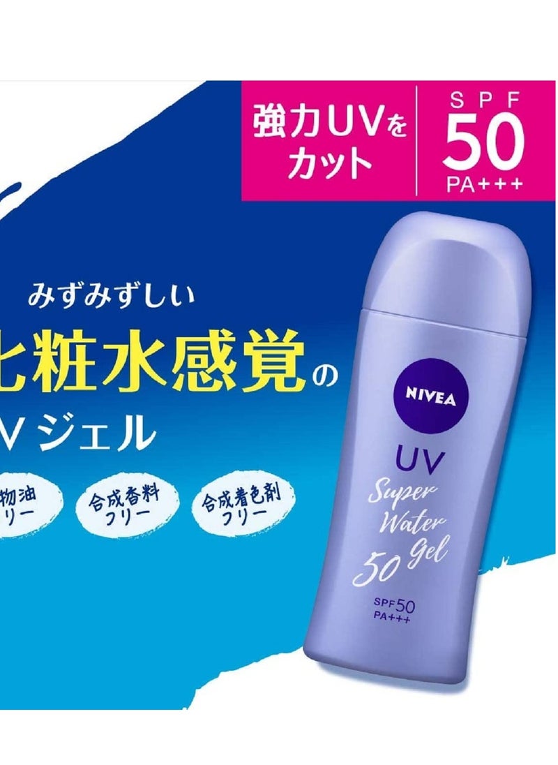 NIVEA SUN Protect Super Water Gel SPF 50 PA+++ 80g Squeeze bottle