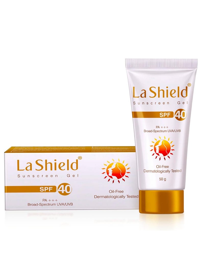 La Shield SPF 40 PA+++ Mineral Sunscreen Gel 50g