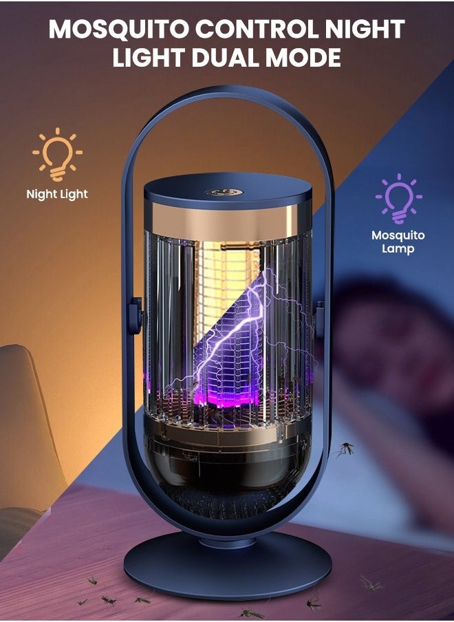 Electric Bug Zapper, Insect Repellent Device USB Rechargeable Mosquito Zapper Trap Lamp