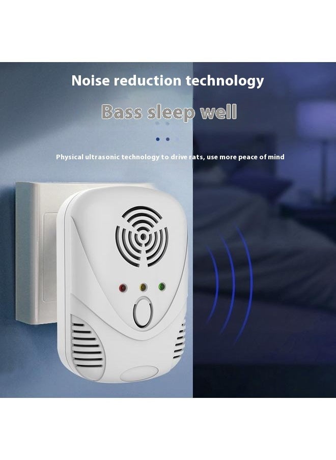 Ultrasonic Anti Mosquito And Mouse Repellent White，Does not cause any harm to human being and pets