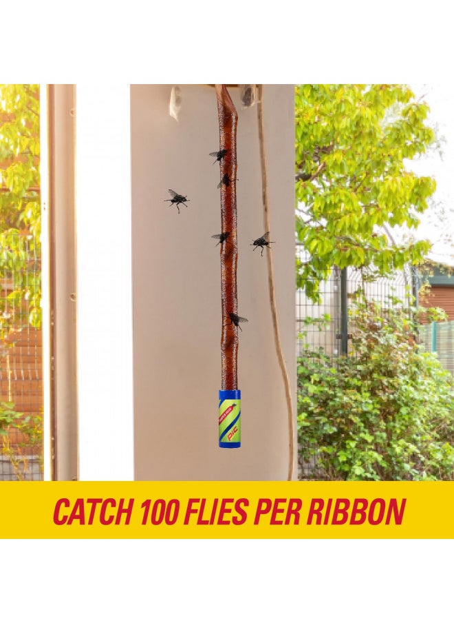 PIC Fly Ribbon Bug & Insect Catcher (4 Pack)