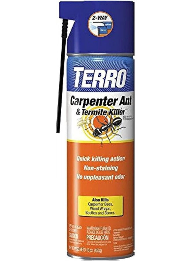 TERRO 16 oz. Carpenter Ant & Termite Killer Aerosol Spray