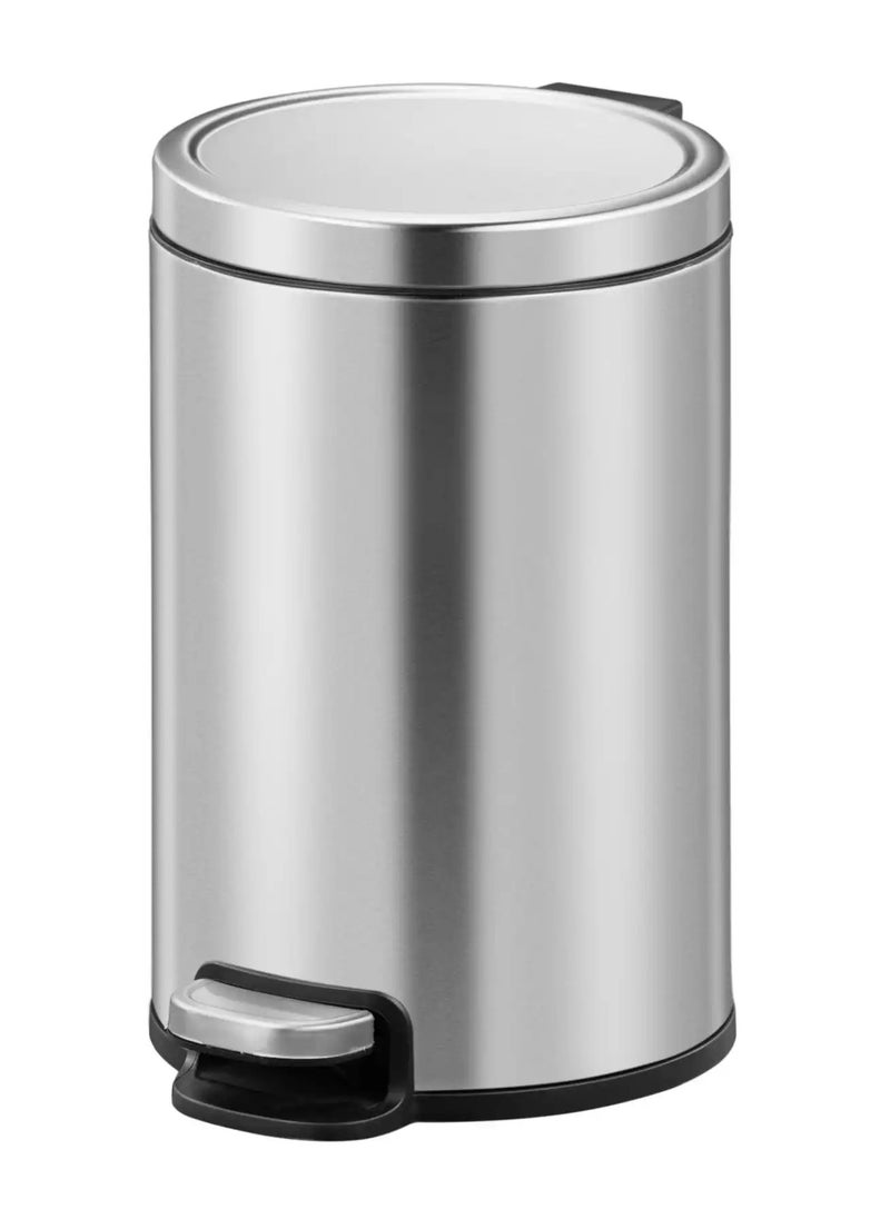 Serene Stainless Steel Step Bin 12 L