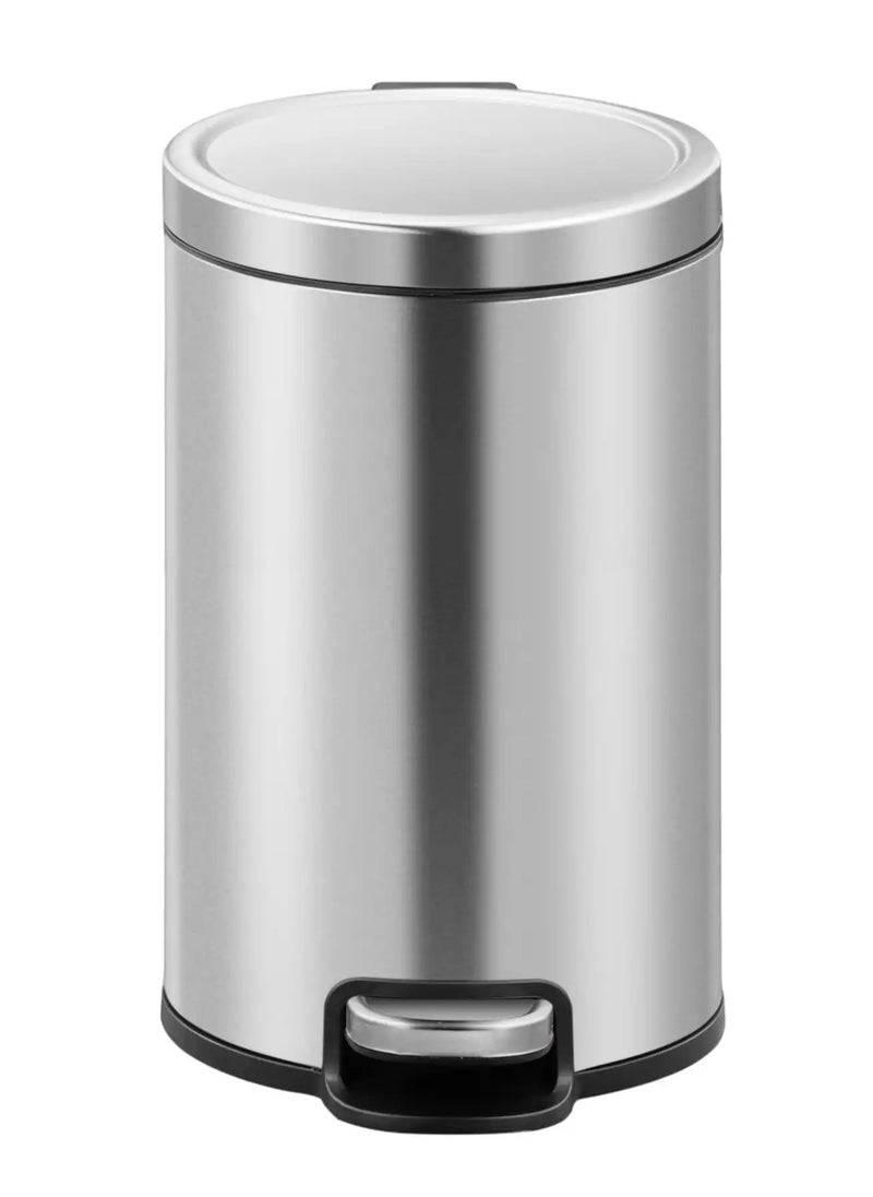 Serene Stainless Steel Step Bin 12 L